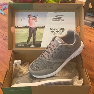 Brand new Skechers Go Golf ladies gold shoes